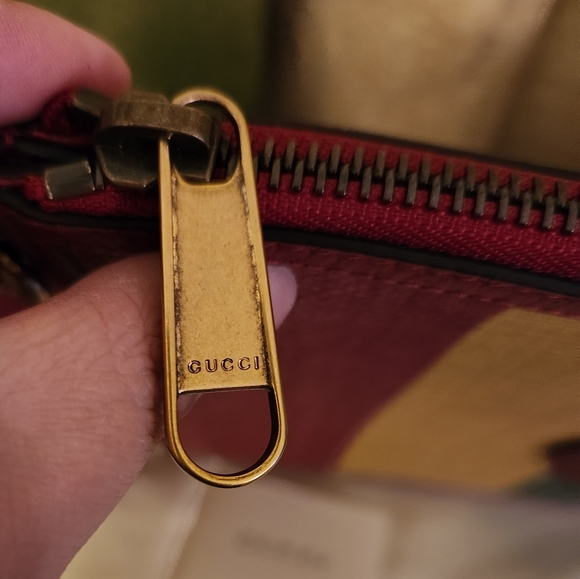 Gucci Baiadera Striped Canvas Clutch Wristlet 625602 - Picture 4 of 8